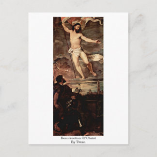 Versterking van Christus door Titiaan Briefkaart