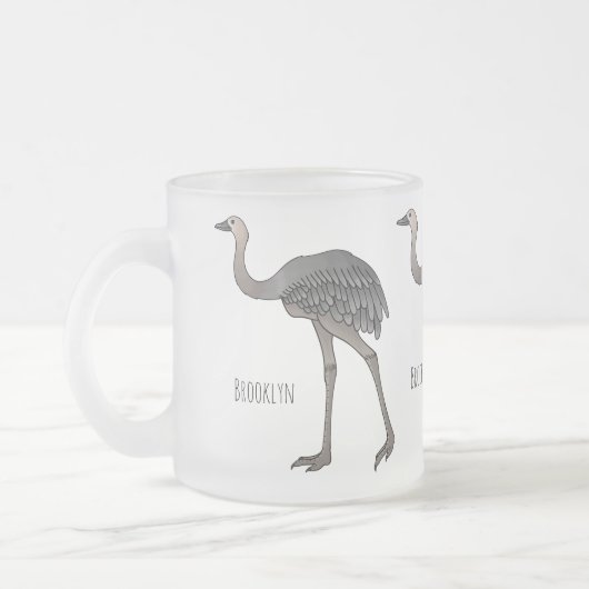 Versterking van de cartoon matglas koffiemok (Links)