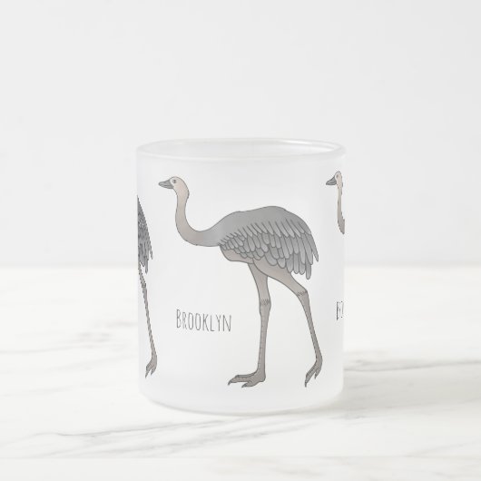 Versterking van de cartoon matglas koffiemok (Center)