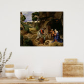 Versterking van de herders door Giorgio da Castelf Poster (Keuken)