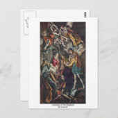 Versterking van de herders door Greco El Briefkaart (Voorkant / Achterkant)