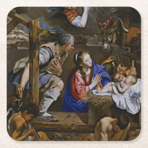 Versterking van de herders - Juan Bautista Maino Kartonnen Onderzetters