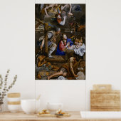 Versterking van de herders - Juan Bautista Maino Poster (Keuken)