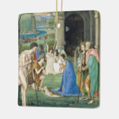 Versterking van de herders, ongeveer 1500 keramisch ornament (Links)