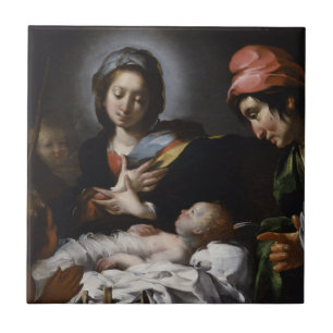 Versterking van de herders, ongeveer 1615 tegeltje