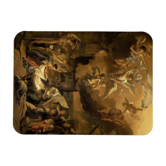 Versterking van de kerstdagen van de Shepherds Fin Magneet (Horizontaal)