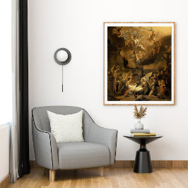 Versterking van de kerstdagen van de Shepherds Fin Poster