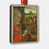 Versterking van de kerstversiering van de herders metalen ornament (Rechts)