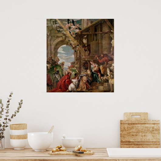 Versterking van de Koningen, 1573 Poster (Keuken)