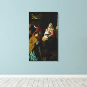 Versterking van de Koningen, 1619 Canvas Afdruk (Insitu (Houten vloer))