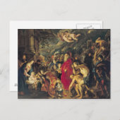 Versterking van de Magi, 1610 Briefkaart (Voorkant / Achterkant)