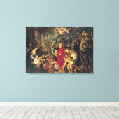 Versterking van de Magi, 1610 Canvas Afdruk (Insitu (Houten vloer))