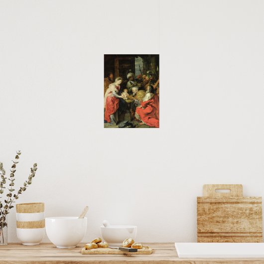 Versterking van de Magi, 1626-29 Poster (Keuken)