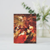 Versterking van de Magi door Paul Rubens Briefkaart (Staand voorkant)
