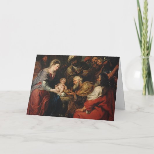 Versterking van de Magi door Peter Paul Rubens 162 Kaart (Voorkant)