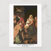 Versterking van de Magi (Epiphany) door El Greco Briefkaart (Voorkant)