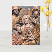 Versterking van de Magi II-kerstkaart Kaart (Gele Bloem)