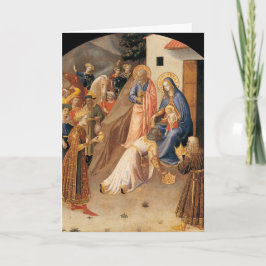 Versterking van de Magi-kerstkaart Feestdagen Kaart