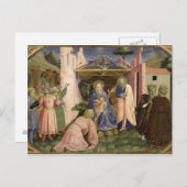 Versterking van de Magi van de predella Briefkaart (Voorkant / Achterkant)