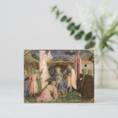 Versterking van de Magi van de predella Briefkaart (Staand voorkant)
