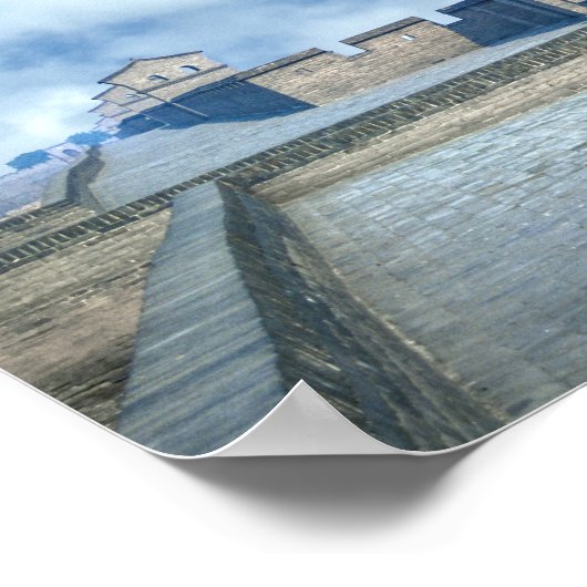 Versterking van de oude stad Pingyao - China Poster (Hoek)