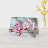 Versterking van de Sakura-bloemen in de lententuin Kaart (Gele Bloem)