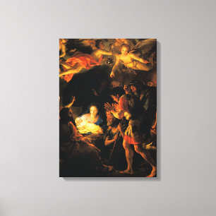 Versterking van de sapherds-activiteit canvas afdruk