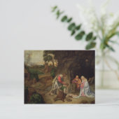 Versterking van de schaaphersen, 1510 briefkaart (Staand voorkant)