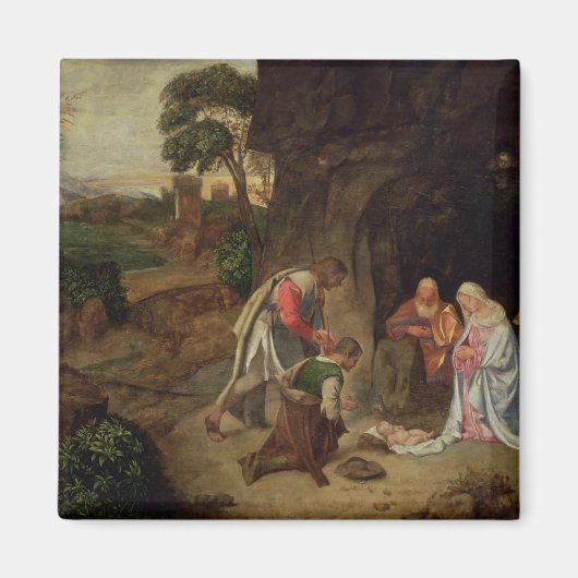 Versterking van de schaaphersen, 1510 magneet (Voorkant)