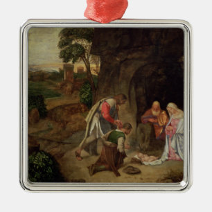 Versterking van de schaaphersen, 1510 metalen ornament