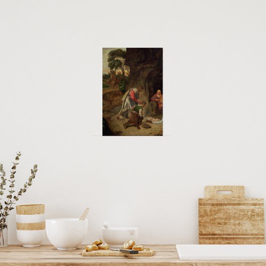 Versterking van de schaaphersen, 1510 poster (Keuken)