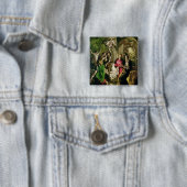 Versterking van de schaaphersen, 1603-05 vierkante button 5,1 cm (In situ)
