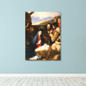 Versterking van de schaaphersen, 1650 canvas afdruk (Insitu (Houten vloer))