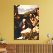 Versterking van de schaaphersen, 1650 canvas afdruk (Insitu (Woonkamer))