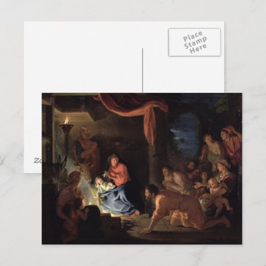 Versterking van de schaaphersen, 1689 briefkaart (Voorkant / Achterkant)