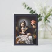 Versterking van de Shepherds 17e eeuw Briefkaart (Staand voorkant)