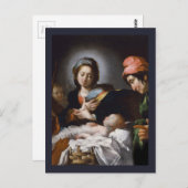 Versterking van de Shepherds 17e eeuw Briefkaart (Voorkant / Achterkant)