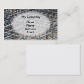 Versterking van de staalstichting visitekaartje (Voorkant / Achterkant)