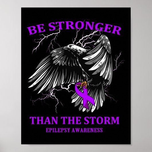 Versterking van de Storm Epilepsie Poster (Voorkant)