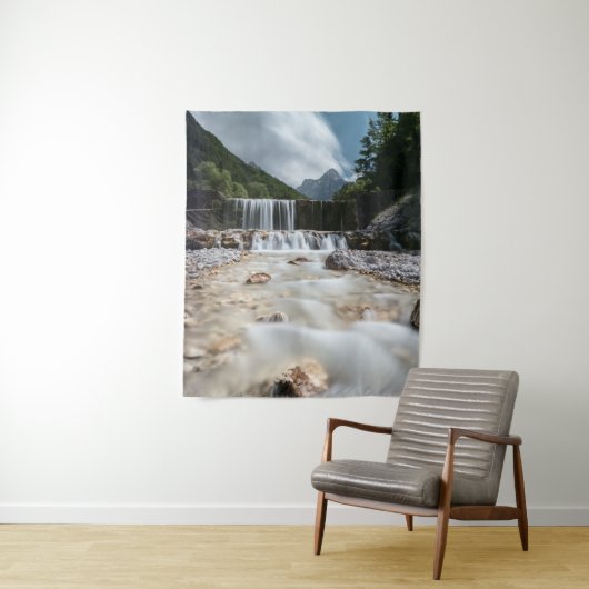 Versterking van de vallei van Krnica in Slovenië Wandkleed (In situ)