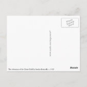 Versterking van het Christelijk Kind door Botticel Briefkaart (Achterkant)