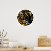 Versterking van het Christelijk Kind door Botticel Poster (Keuken)