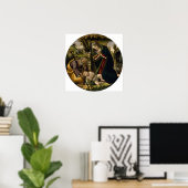 Versterking van het Christelijk Kind door Botticel Poster (Thuiskantoor)