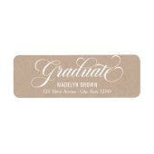 Versterking van het etiket van het Adres van de Te (Voorkant)