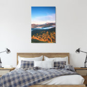 Versterking van het herfstterrein van Šilentabor, Canvas Afdruk (Insitu (Slaapkamer))