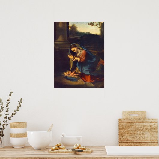 "Versterking van het kind" Poster (Keuken)
