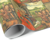 Versterking van het Oekraïense pictogram op de sch Cadeaupapier (Rol Hoek)