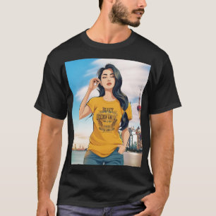 Versterking van het T-shirt van vrouwen