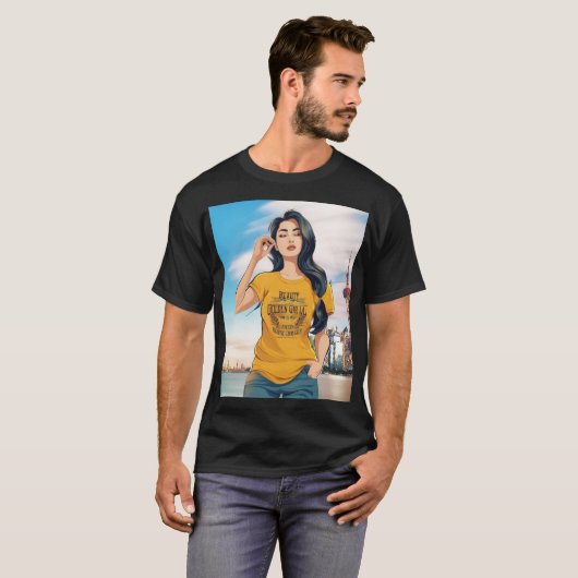 Versterking van het T-shirt van vrouwen (Voorkant volledig)