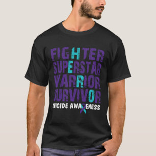 Versterking van overlevenden Zelfmoordbewustzijn G T-shirt